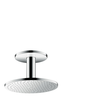 ax showersolutions hoofddouche 250 2jet met plafondbevestiging chroom afbeelding 3