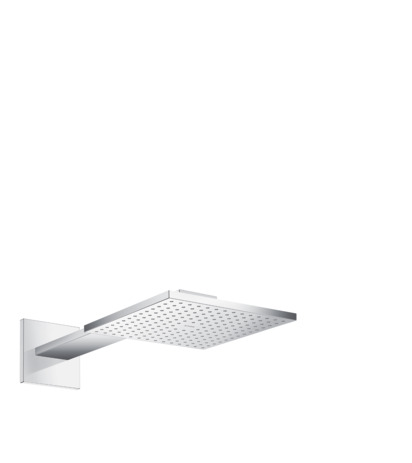 ax showersolutions hoofddouche 250/250 2jet met douchearm chroom afbeelding 2