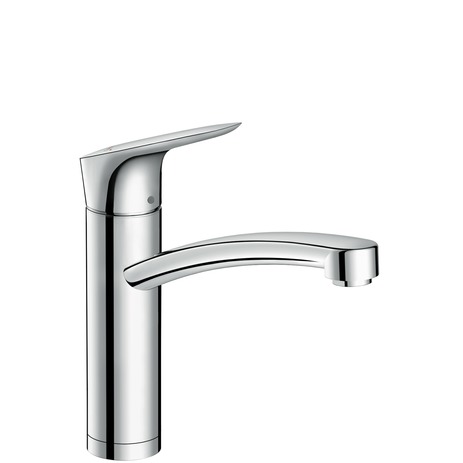 hansgrohe logis 160 úúngreeps keukenmengkraan voor plaatsing voor raam chroom afbeelding 3