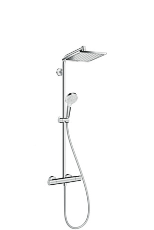 hansgrohe crometta e 240 1jet showerpipe ecosmart 9 l/min afbeelding 3