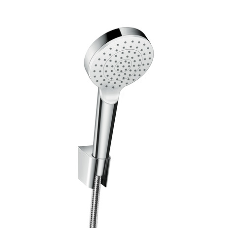 hansgrohe crometta 1jet ecosmart 9 l/min porter set 125 cm afbeelding 3