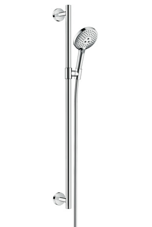 hansgrohe raindance select s 120/unicacomfort doucheset 90 cm wit/chroom afbeelding 3