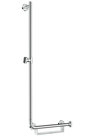 hansgrohe unica comfort glijstang 110 m l wit/chroom afbeelding 2