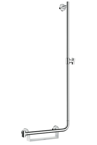 hansgrohe unica comfort glijstang 110 m r wit/chroom afbeelding 2