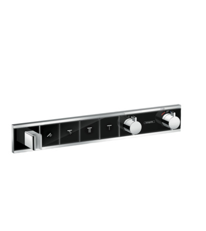 hg rainselect afb inbouwtherm. 4v zw/chr afbeelding 3