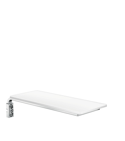 hg casetta e zeepschaal wit/chroom afbeelding 2