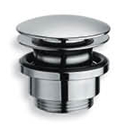 Hotbath pal allways open plug geborsteld nikkel afbeelding 4