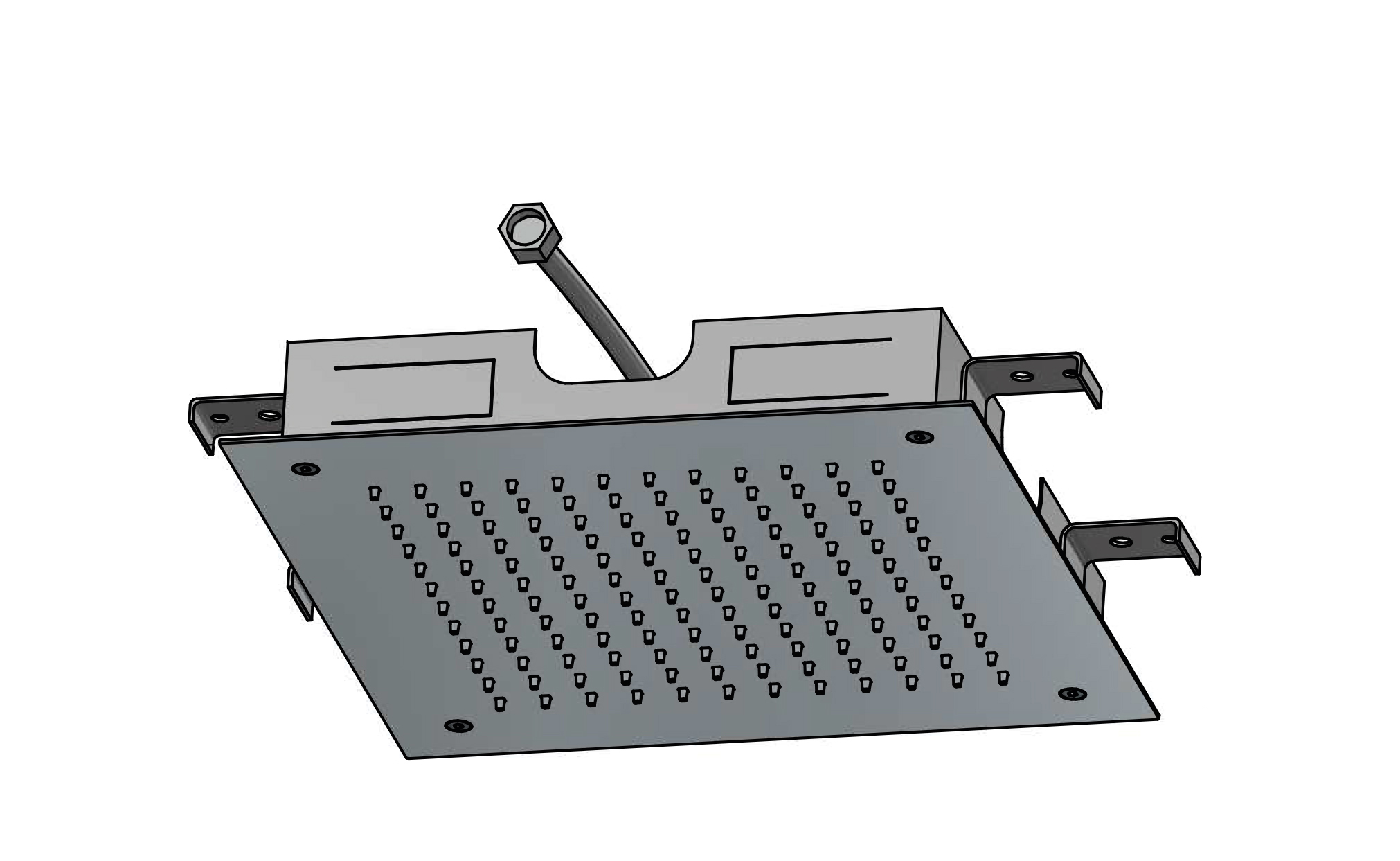 Hotbath vierkant 380 mm afbeelding 4