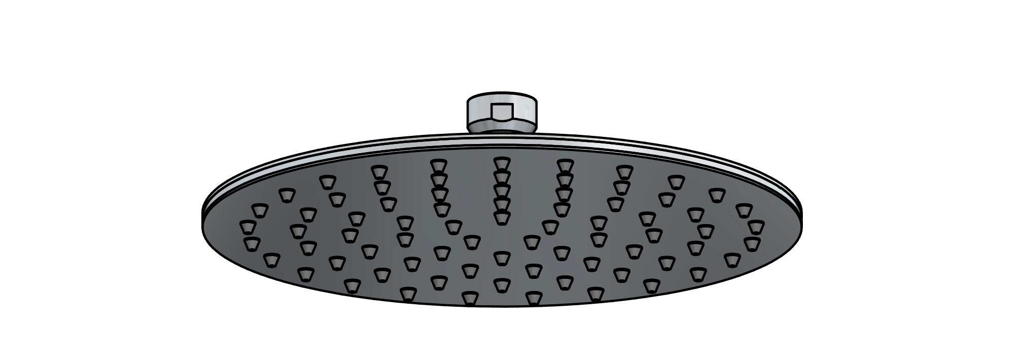 Hotbath rond 200 mm (slechts 5 mm dik!) afbeelding 4