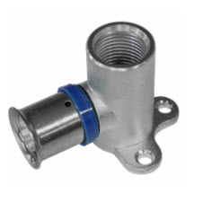 Kekelit kelox ux mess muurplaat laag 1/2x16