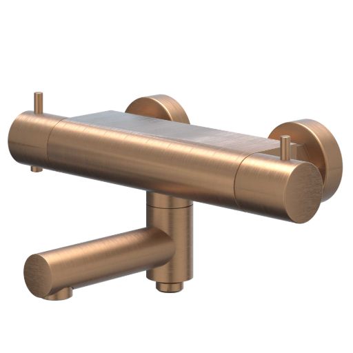 bond badkraan opbouw geborsteld mat koper pvd