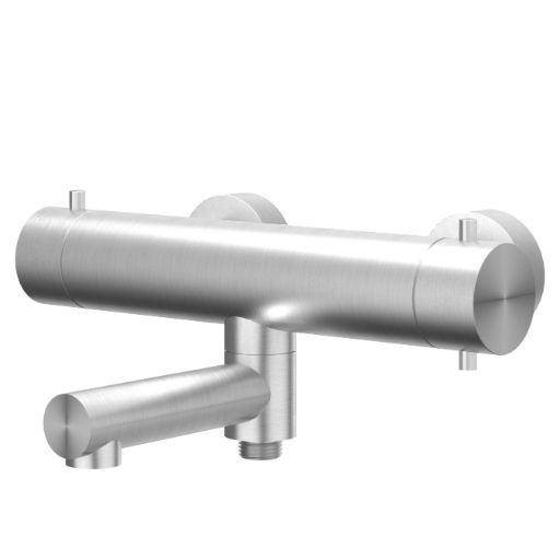 concord badkraan opbouw rvs geborsteld