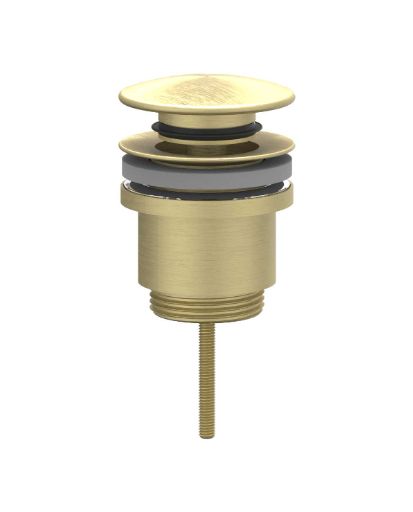 ivy design plug stop&go mat goud pvd afbeelding 2