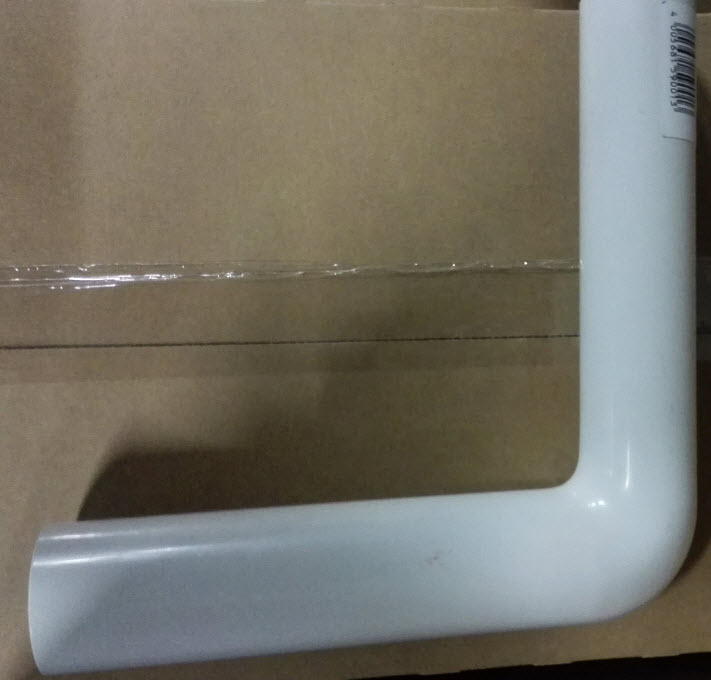 sanit spoelbocht 612101 wit