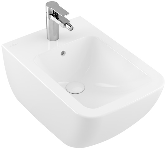 v&b venticello bidet wit alpin ceramicplus 375 x 560 mm afbeelding 2