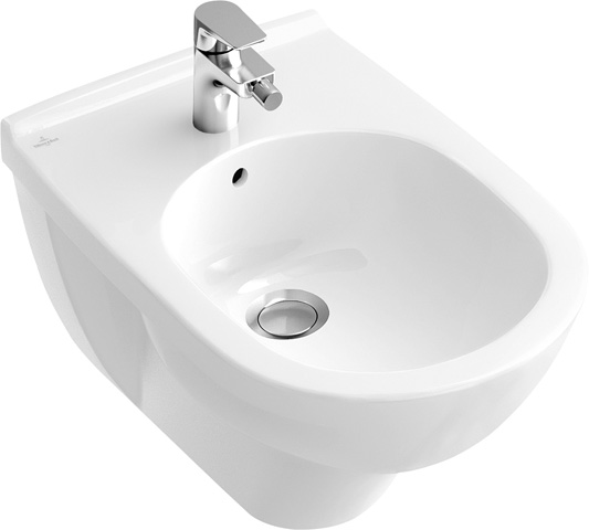 v&b o.novo bidet wit alpin 360 x 560 mm afbeelding 2