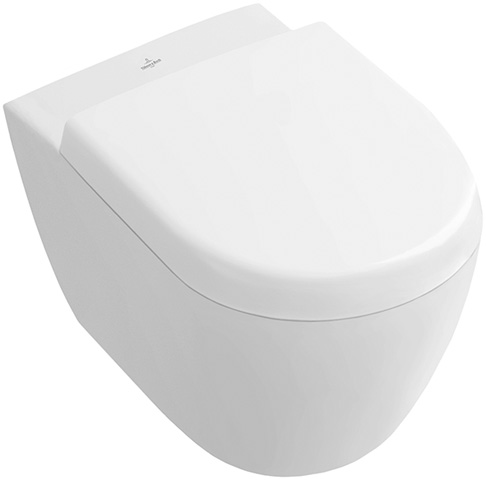 v&b subway 2.0 diepspoelcloset compact. zonder spoelrand wit alpin ceramicplus 355 x 480 mm