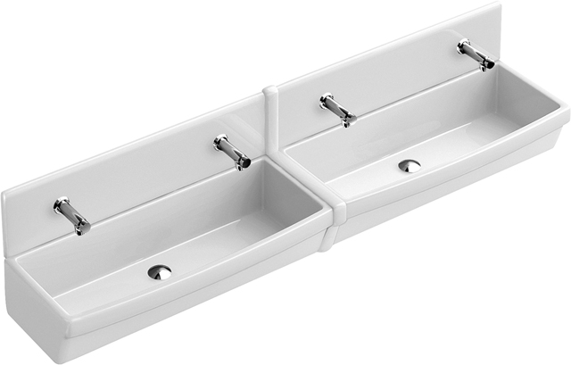 v&b o.novo deklijst wit alpin ceramicplus afbeelding 2