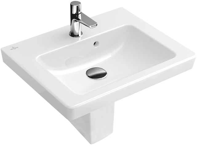 v&b subway 2.0 fontein wit alpin ceramicplus 450 x 370 mm afbeelding 2