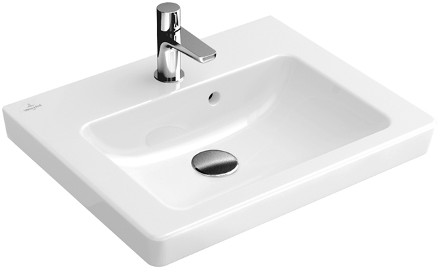 v&b subway 2.0 fontein wit alpin ceramicplus 500 x 400 mm afbeelding 2