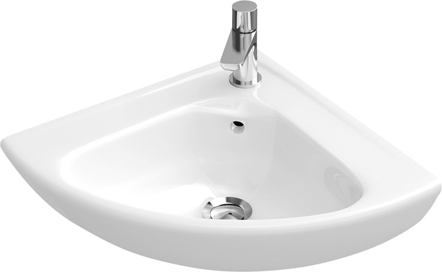 v&b o.novo hoek-fontein compact wit alpin mm afbeelding 2