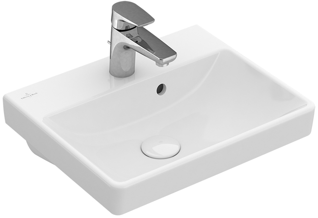 v&b avento fontein wit alpin ceramicplus 450 x 370 mm afbeelding 2