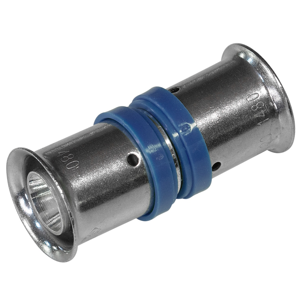 Kekelit KELOX KMU410 Pers sok 16 mm - messing met steunhulzen met O-ringen en RVS pershulzen