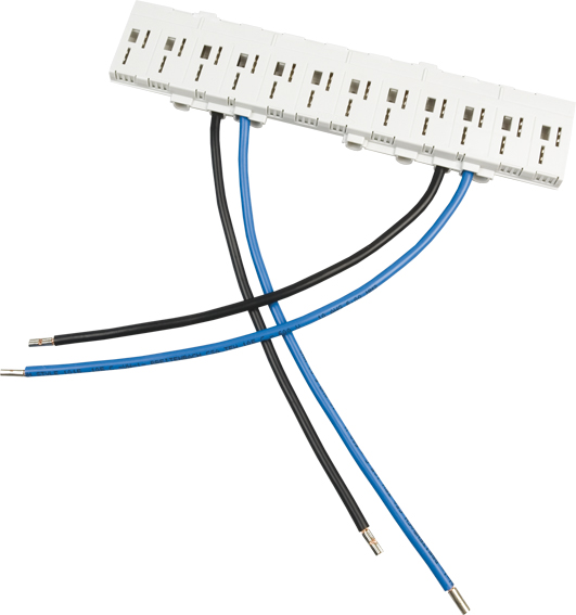 ABB HAF 105252 BUSBOARD 1 FASE TBV NIEUWE HAF afbeelding 2
