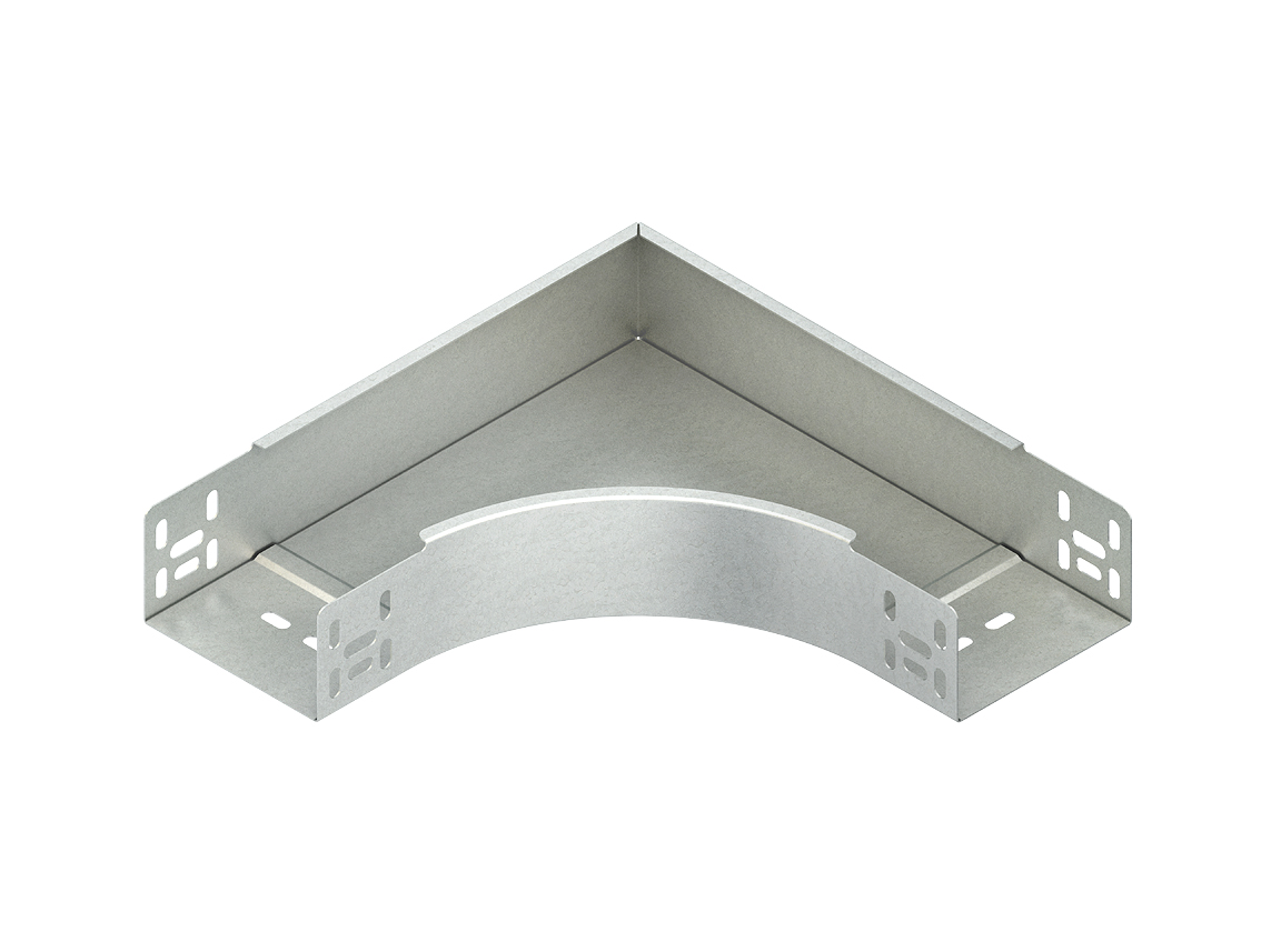 Kabelgoot hoekst.vlak 90˚ 60 100mm Fhoud RES60.100 afbeelding 1