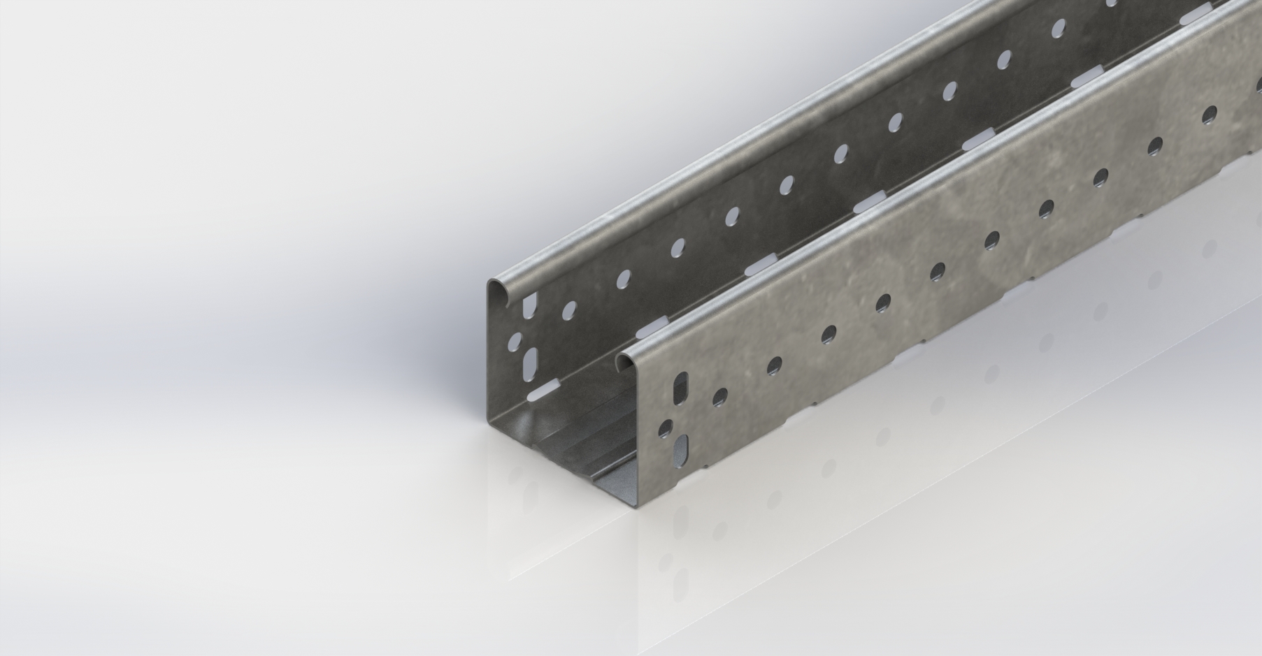 Kabelgoot montaperf. 60 70mm 3m kopp RLUC60.070