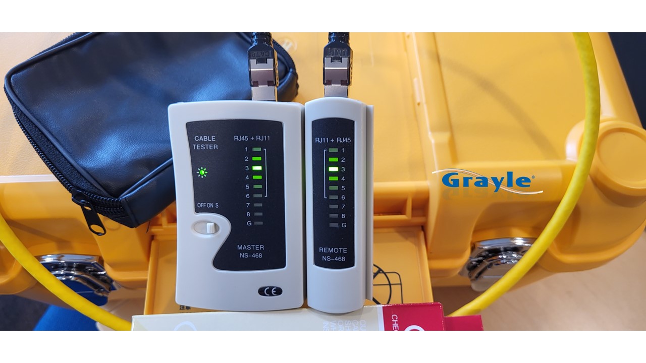 GRAYLE 010.07.0403 TESTER UTP/FTP RJ-12/RJ-45