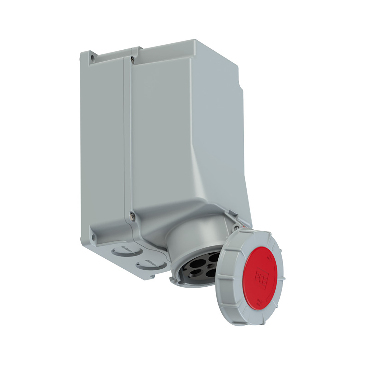 CEE Wandcontactdoos 125A 415V 5-polig IP67 Keraf (145-6)