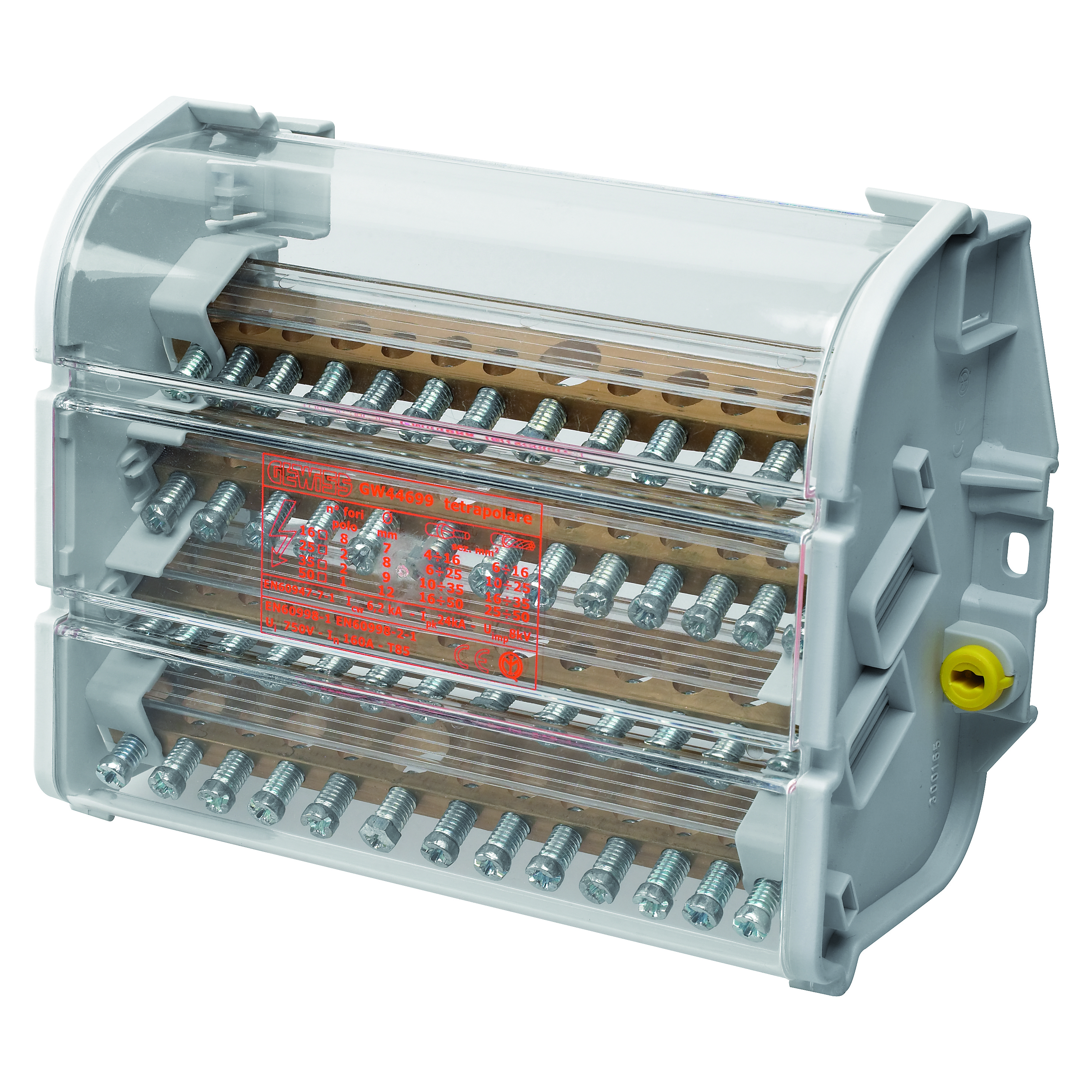 GW Verdeelklem 80A/4p GW44696