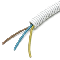 Flexbuis 16mm bedraad H07V-U 3G2,5mm² Eca