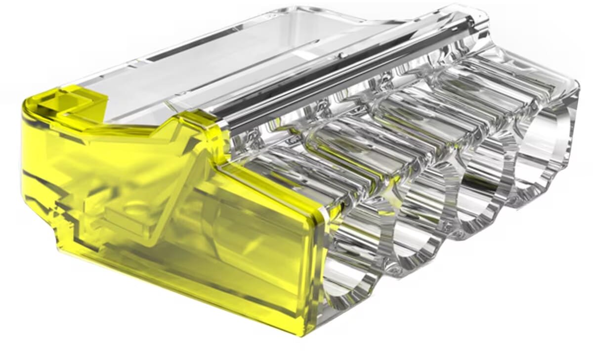 Conex Lasklem 4v 2,5mm² geel