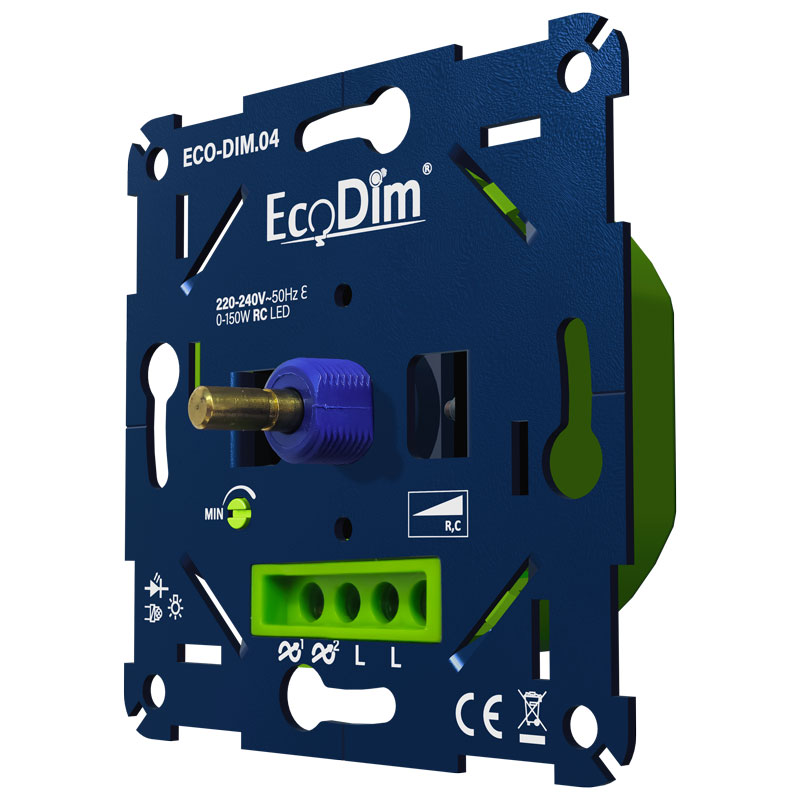 LED-dimmer 0-300W fase afsnijding ECO-DIM.04 afbeelding 3