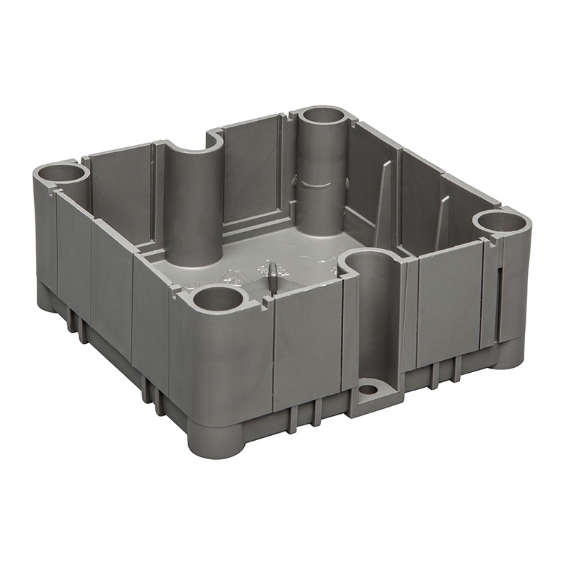 ABB HAF Kabeldoos onderbak zonder deksel grijs 3640/1 S afbeelding 2