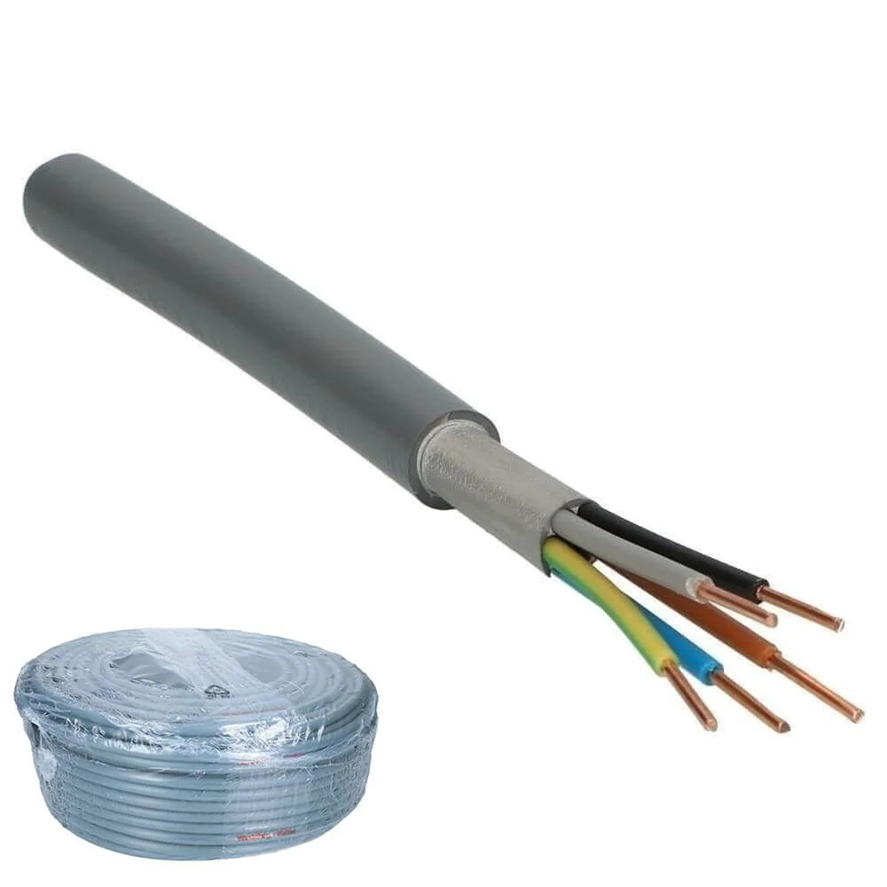 Waskönig Installatiekabel YMvK Dca 5G4 (0,6/1kV) grijs (ring 100m) 278022