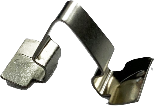 Push lock clip RVS vervangt boutje moertje (Per 1 stuk)