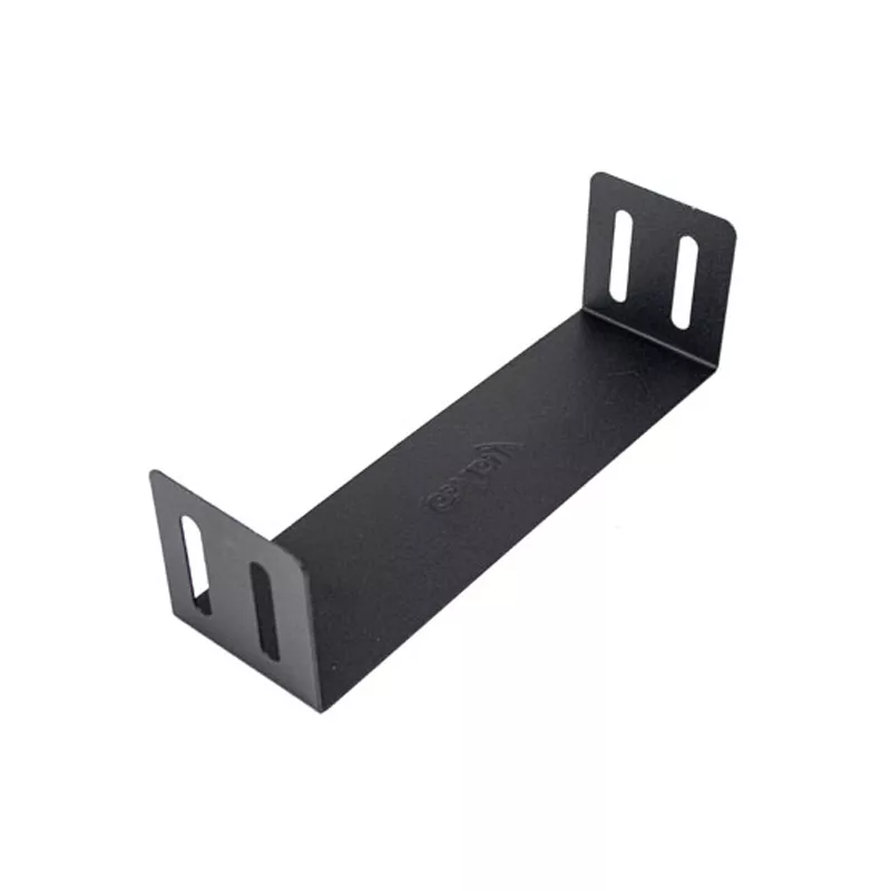 Kabelgoot Eindstuk 200mm structuur zwart Trayco