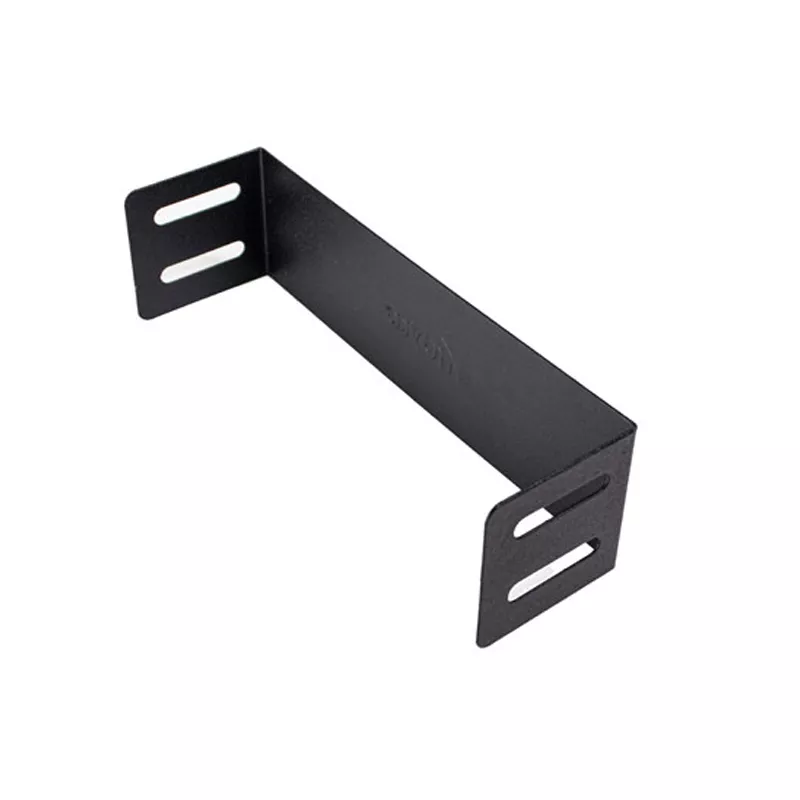 Kabelgoot Eindstuk 200mm structuur zwart Trayco