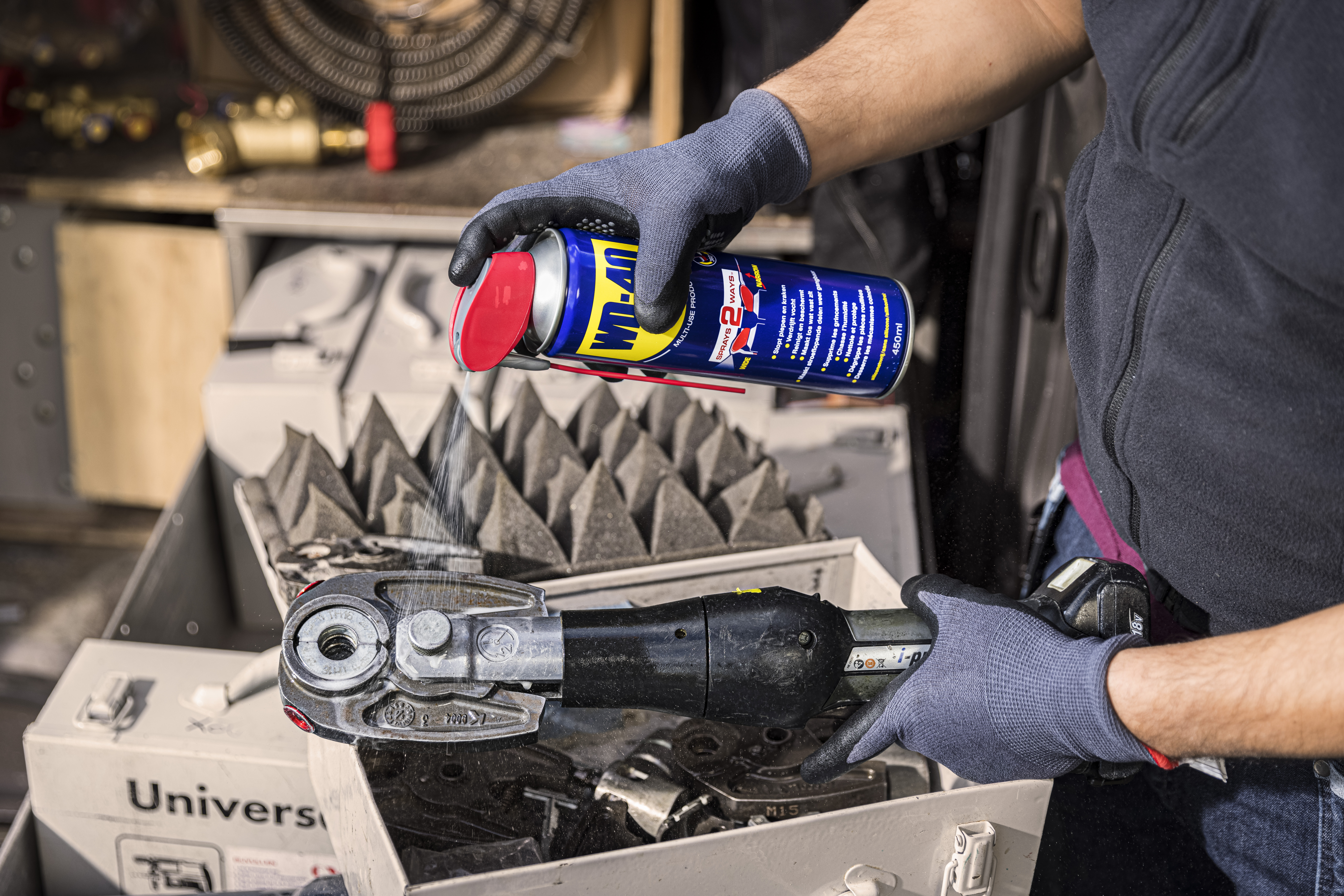 WD-40 Multi-Use Smart Straw spray 2-weg spuitbus met rietje 450ml