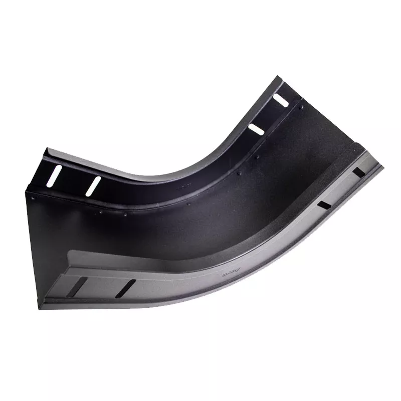 Stijgbocht kabelgoot 150mm Zwart structuur afbeelding 2