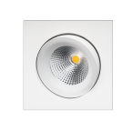 SG LED inbouwspot 8W wit draai en kantelbaar vierkant 2700K SG 912343 afbeelding 2