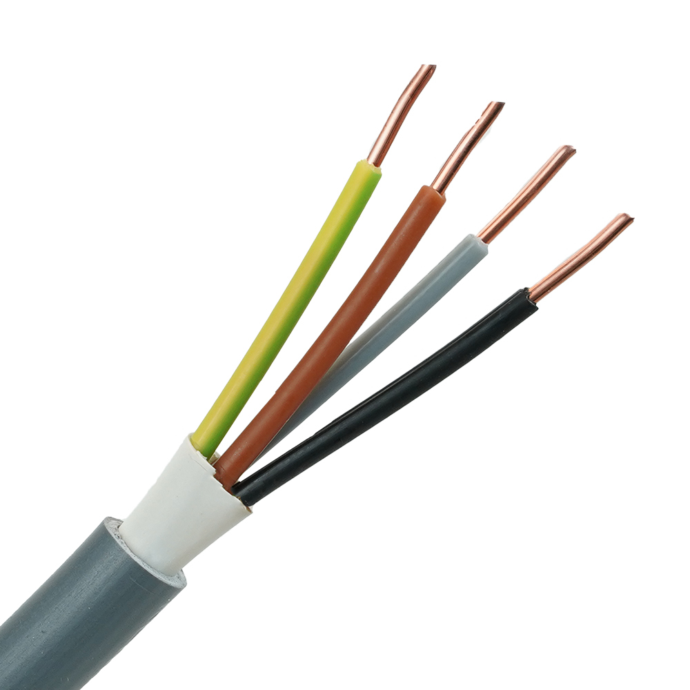 Installatiekabel YMvK Dca 4G1,5 RE J GR ring 100 afbeelding 2