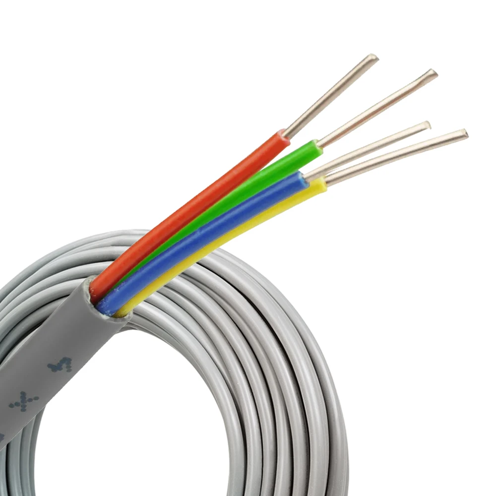Dynamic PVC signaalkabel Yr 4x0,8 mm grijs Dca-s2 (ring 100m)